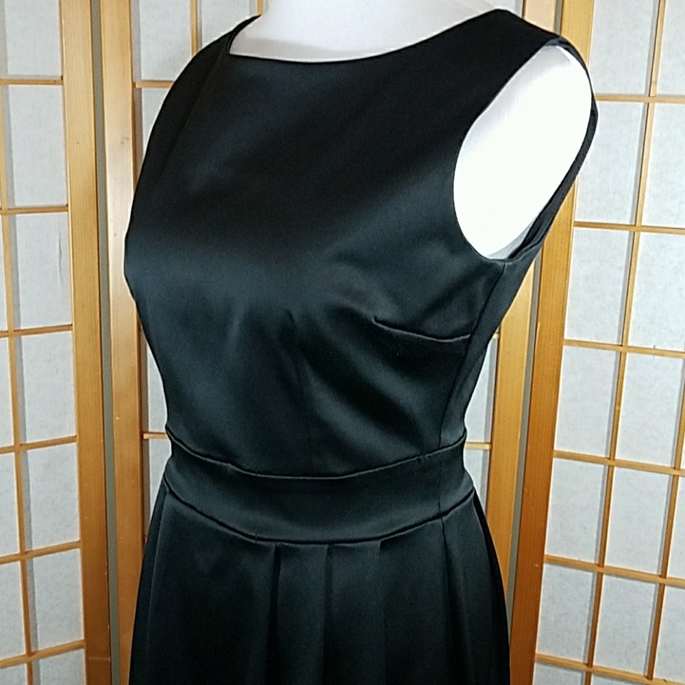 DREW Black satin Cocktail Blazer *Size XL main image 1